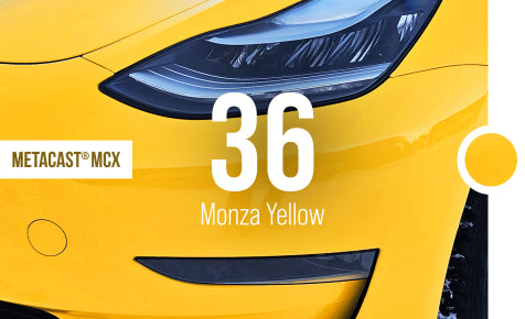 MetaCast® MCX-36 Monza Yellow Gloss