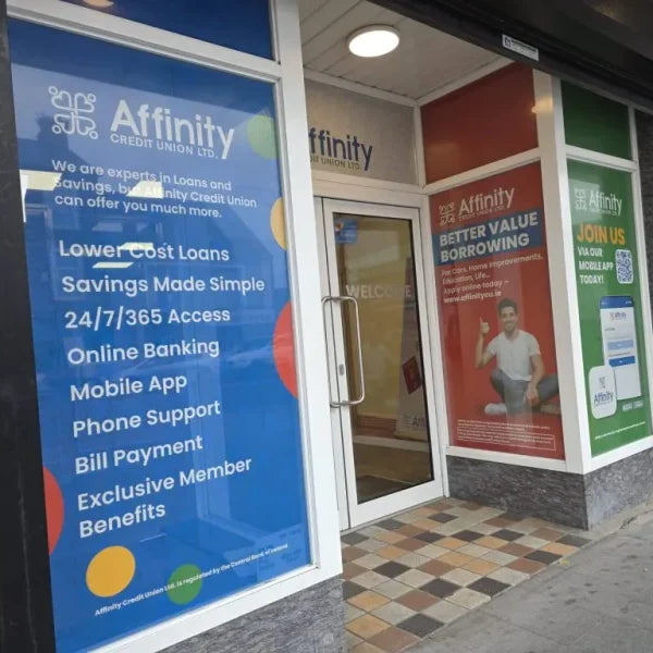 Retail windows | Affinity Credit Union