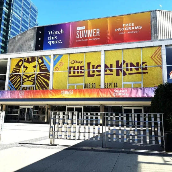 Window Graphics | Queen Elizabeth Theater, Vancouver