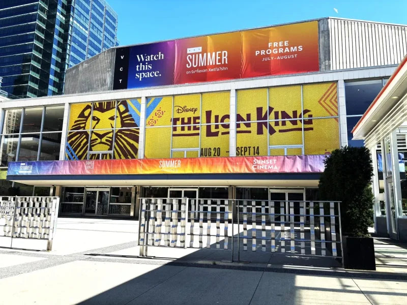 Window Graphics | Queen Elizabeth Theater, Vancouver