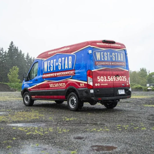 Vehicle Wrap | West Star Plumbing and Mechanical