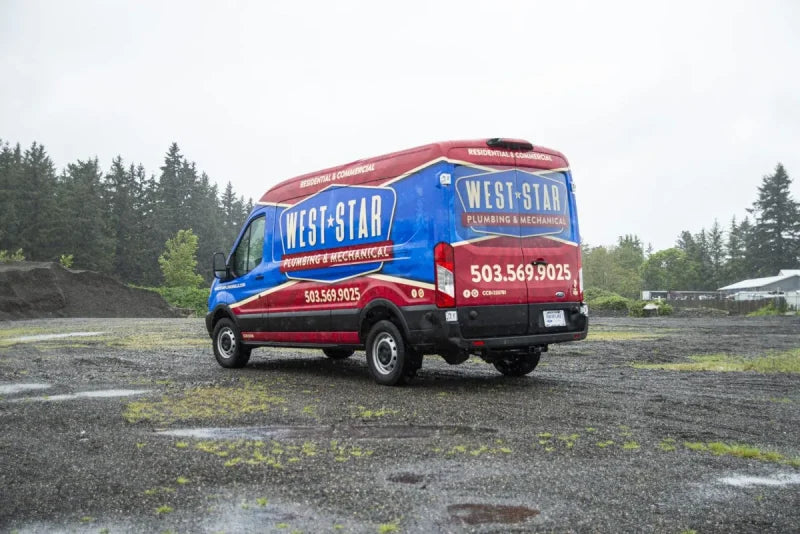 Vehicle Wrap | West Star Plumbing and Mechanical