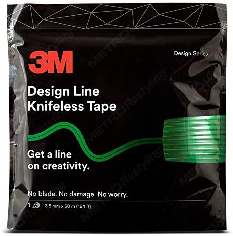 3M DESIGN LINE KNIFELESS TAPE (3.5mm x 50m)