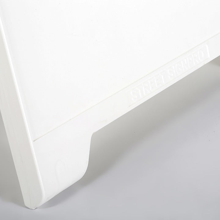 Street Signpro Board, White, 24"x36"