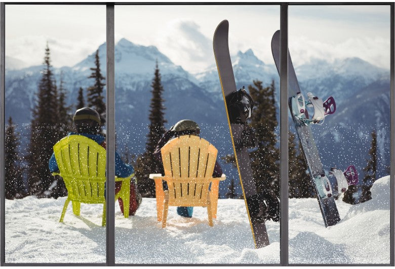 Reflectiv INT 150 Snow Window Film