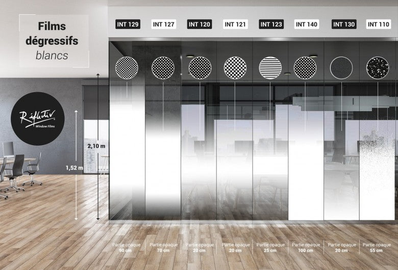 Reflectiv INT 110 White Degressive Film