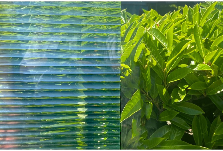 Reflectiv STR 05 Grooved/ Reeded Glass Film - 15mm