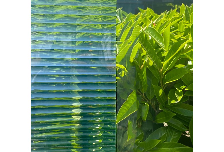 Reflectiv STR 05 Grooved/ Reeded Glass Film - 15mm