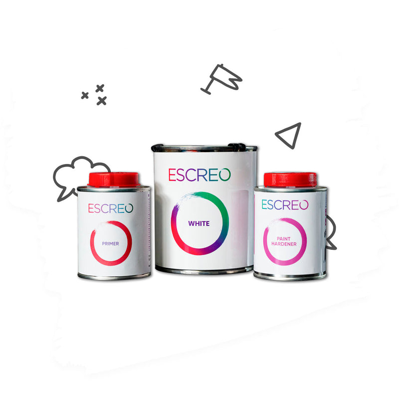 ESCREO White Whiteboard Paint
